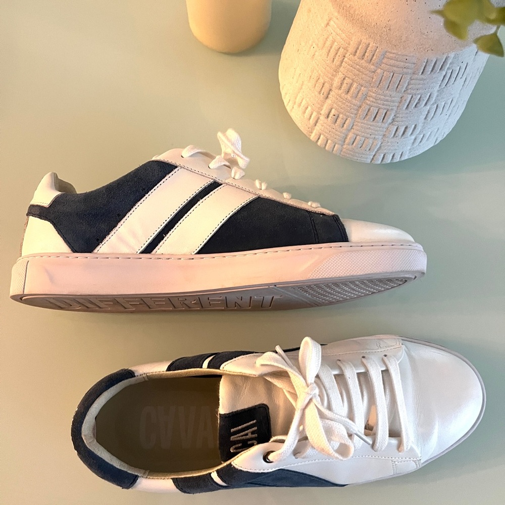 Caval mixed sneakers blue and white new